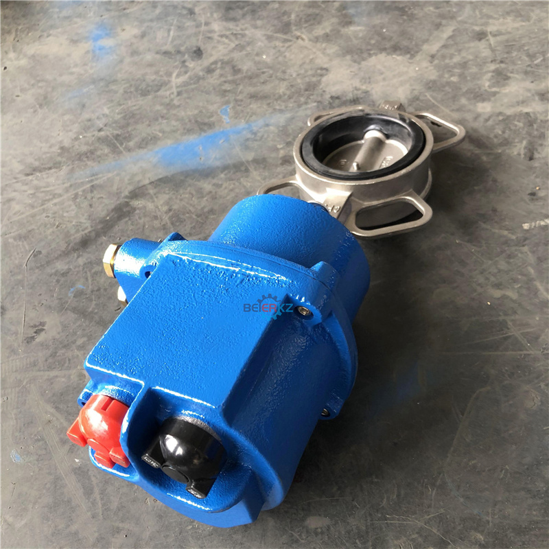 QMB9礦用智能隔爆型閥門電動(dòng)執(zhí)行器配軟密封對(duì)夾蝶閥